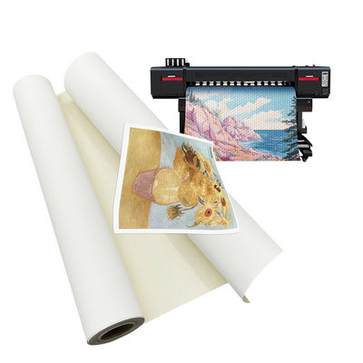 Waterproof And Anti-Cracking 360gsm Matte Inkjet Cotton Canvas For Pigment Dye