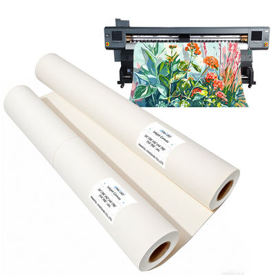 280gsm Glossy Polyester Canvas Rolls For Pigment Dye Ink Printers