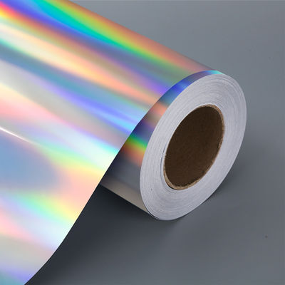 Pigment Dye Inkjet Label Material Waterproof 80mic PET Rainbow Self-adhesive Lable