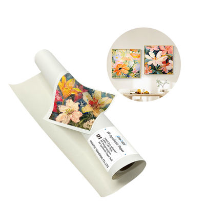 Durable 420gsm Matte Cotton Inkjet Canvas for Fine Art and Photo Printing