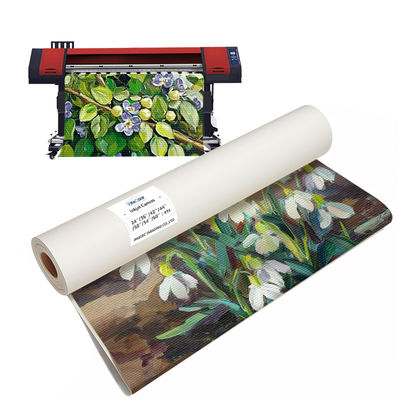 New Arrival Pigment Dye Ink 360gsm Matte Inkjet Polycotton Canvas Roll
