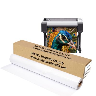 24'' 36'' Wide Format Aqueous RC Satin 260gsm Microporous Inkjet Photo Paper Roll for CANON EPSON