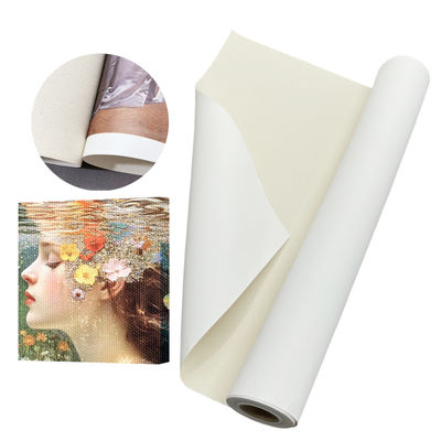 380gsm Matte PolyCotton Canvas Roll for High-Definition Printing with Vivid Color Reproduction and Smooth Texture