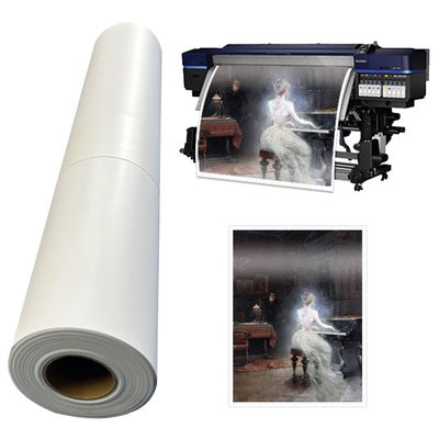 400gsm High-Definition Glossy Inkjet Cotton Canvas with 65% Poly 35% Cotton Blend for Eco Solvent UV and Latex Ink