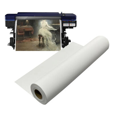280gsm Matte Waterproof Polyester Canvas Rolls for High-Resolution Inkjet Art Printing