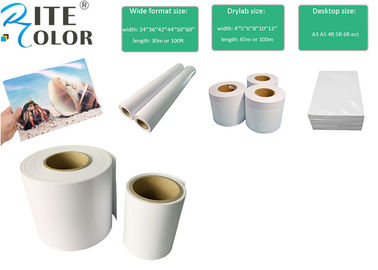 Digital Printing Minilab Photo Paper A3 Matte Photo Paper Resin Coated Microporous Glossy Surface