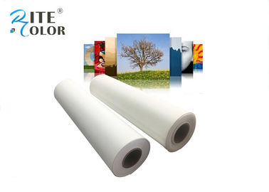 Eco Solvent Ink Matte Digital Printing Canvas Roll 380gsm For Printers