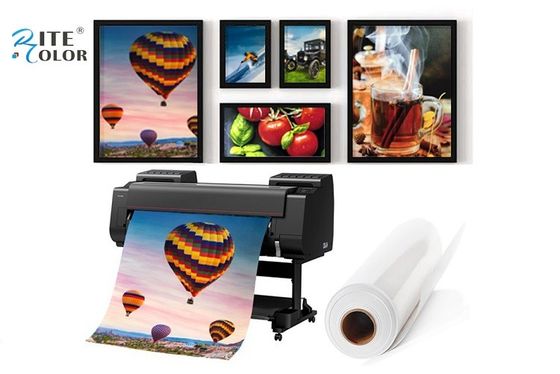 Inkjet 240gsm RC Photo Paper Glossy Large Format Roll for Pigment Dye Inks
